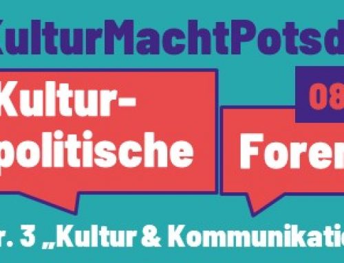 Leider abgesagt  3. Kulturpolitisches Forum am 08.03.