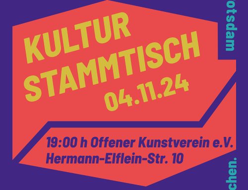 Kulturstammtisch, Thema: Kunstschulen in Potsdam