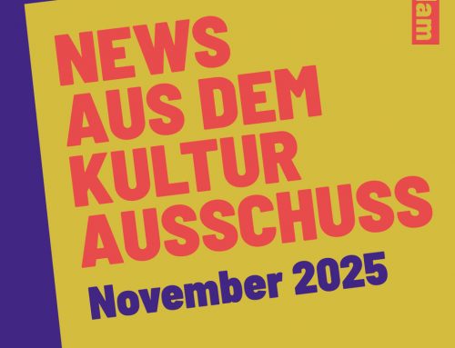 Bericht Kulturausschuss vom 13. November 2025
