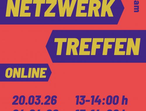 Online-Netzwerktreffen 20. März von 13 bis 14 Uhr